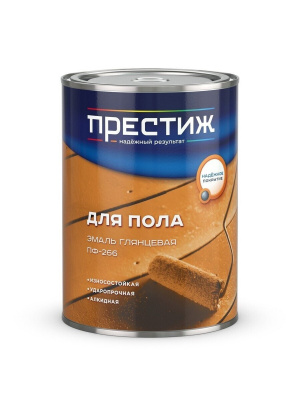 Эмаль д/пола зол-кор 0,9кг ПФ-266  Престиж