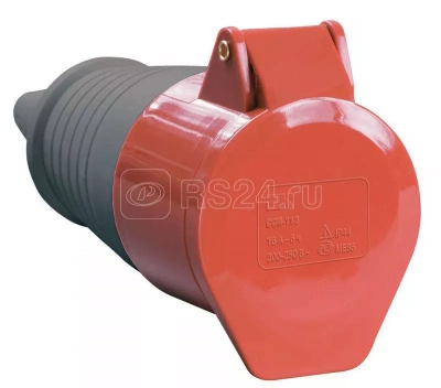 Розетка каб  32А 3Р+PЕ IP44 380В ССИ-224 ИЭК арт.PSR22-032-4