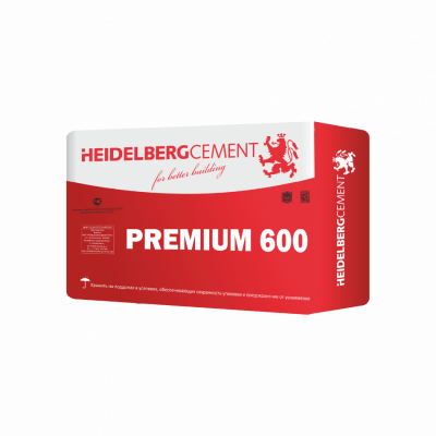 Портландцемент М-600 25кг HAIDELBERG (по 56шт)