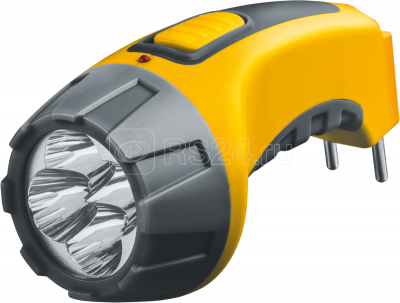 Фонарь светод, аккум с вилкой NPT-CP03-ACCU 4 LED арт.94951 ЗЗЗ
